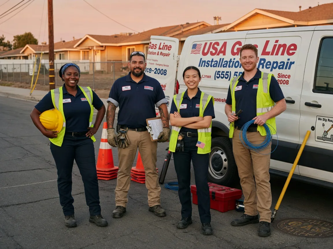 Gas Line Installation company in Goose Lake, IA